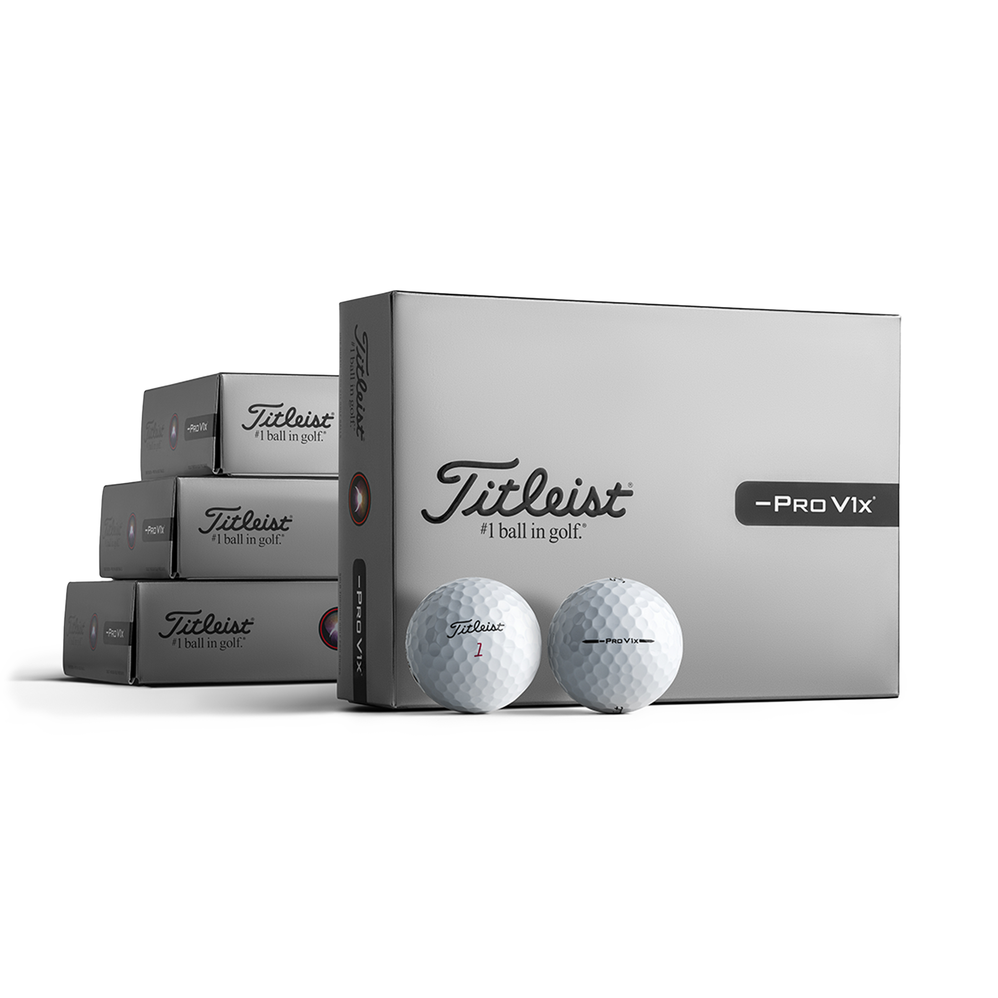 Pro V1x Left Dash Four Dozen Box