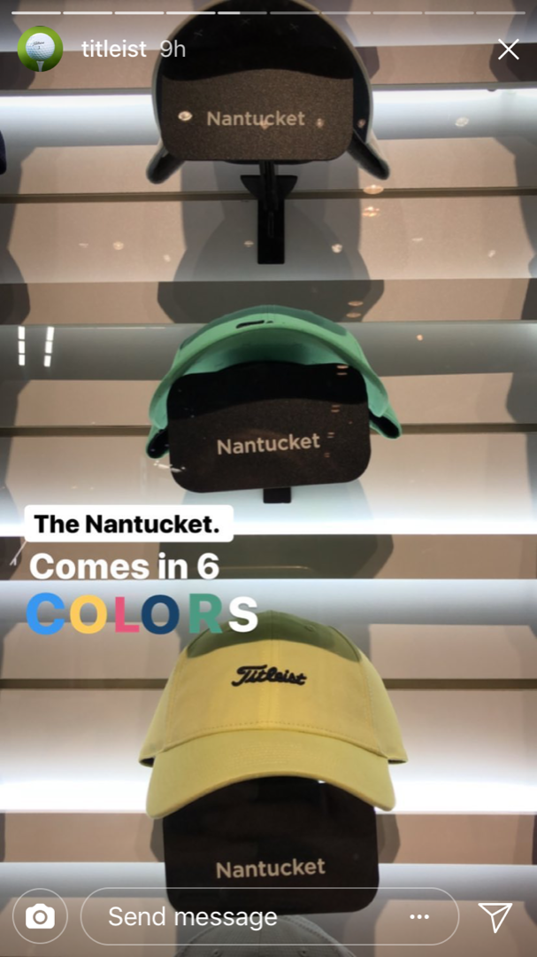 nantucket titleist hat