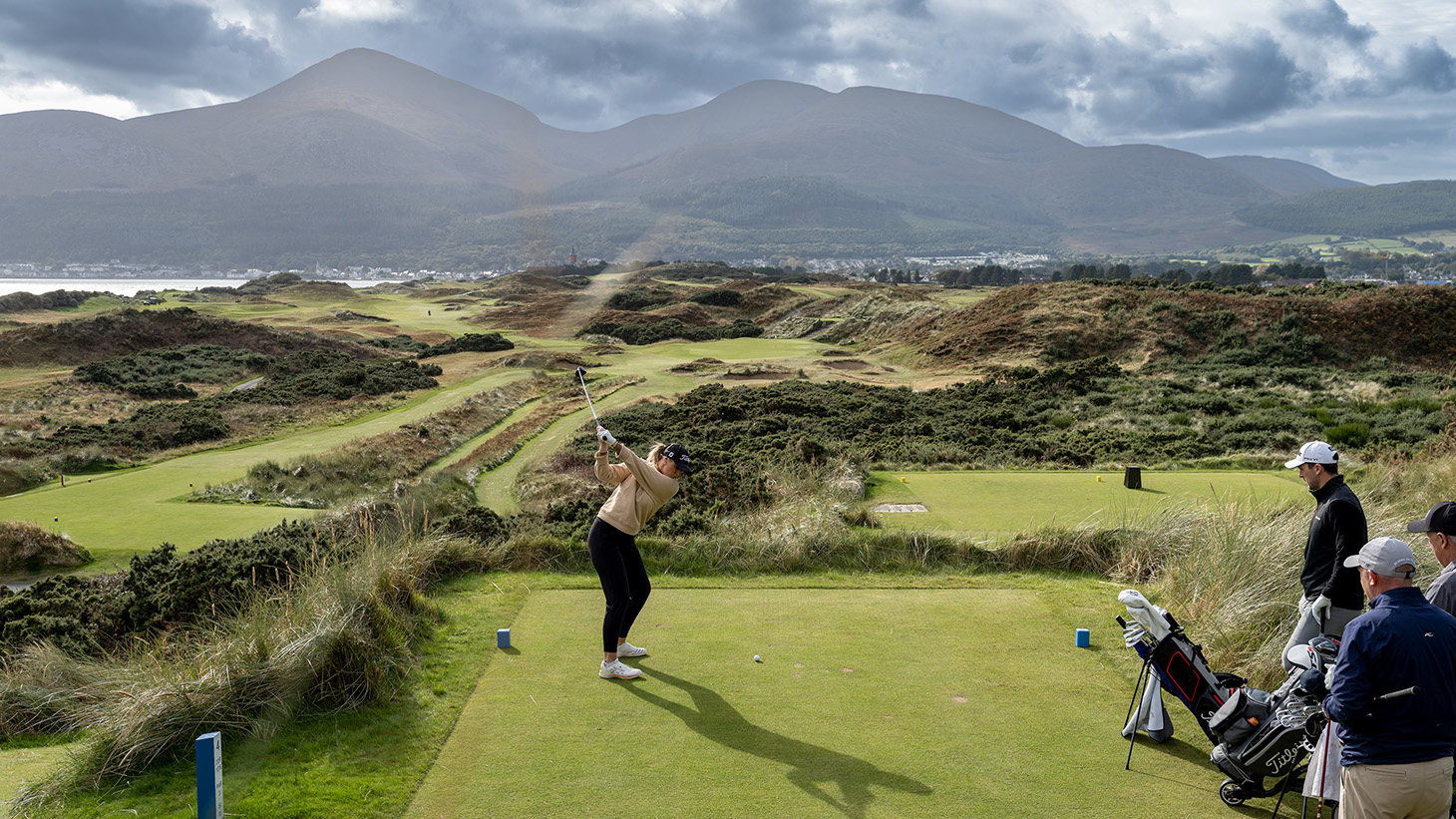 Royal County Down Golf Club, a majestic setting to...