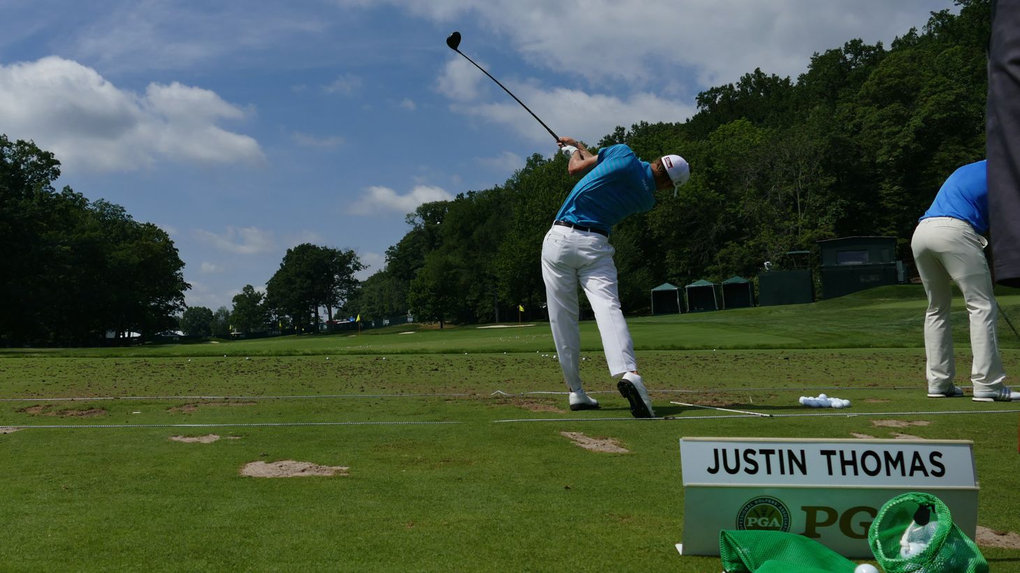 Meanwhile, Titleist Brand Ambassador Justin Thomas...