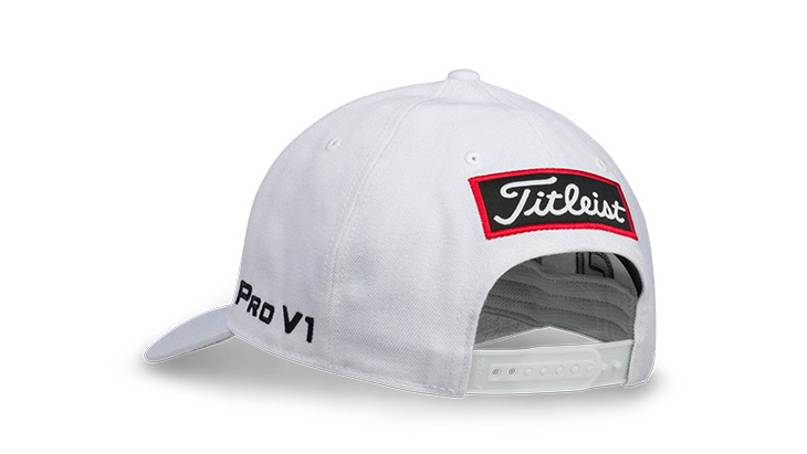 Tour Snapback, White with Black embroidery