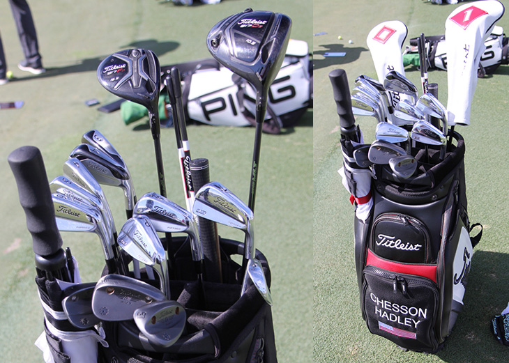 Scroll to take a look inside Chesson’s Titleist...