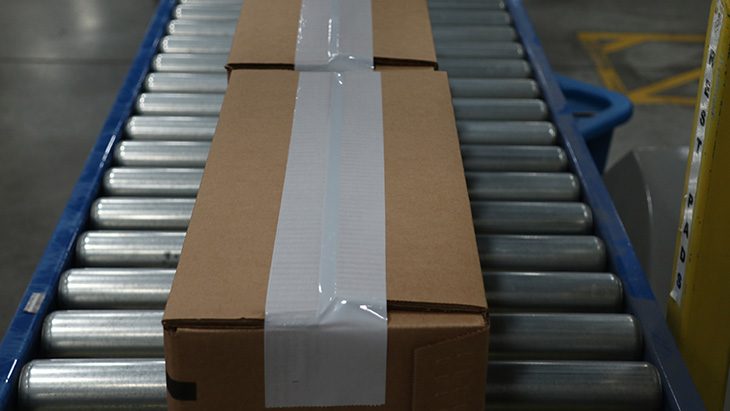 Each case was sealed with tamper-proof tape....