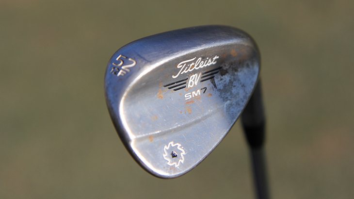 Howell carries 718 CB irons through the pitching...