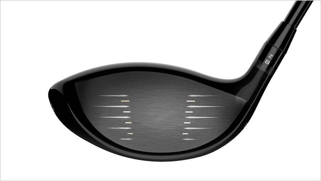 Photo showing the face of the new Titleist TS1 driver